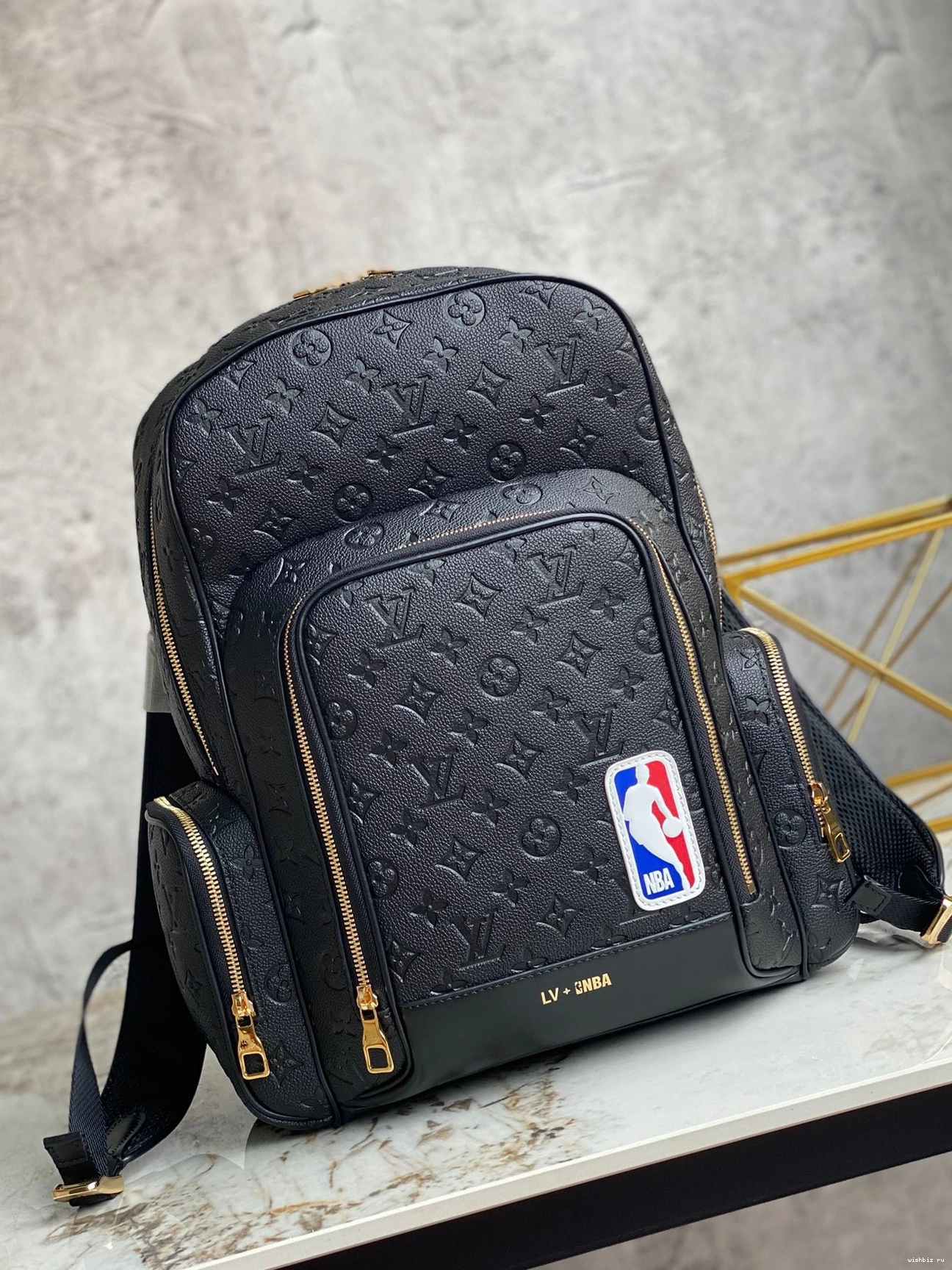 WIS VUITTON BACKPACK LOUIS LVXNBA BASKETBALL 0716